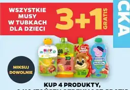 Netto Wszystkie musy w tubkach dla dzieci 3 + 1 oferta