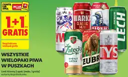 Biedronka WSZYSTKIE WIELOPAKI PIWA W PUSZKACH oferta