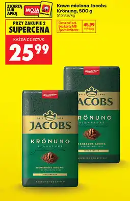 Biedronka Kawa mielona Jacobs Krönung oferta