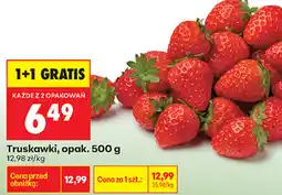 Biedronka Truskawki, opak oferta