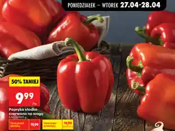 Biedronka Papryka słodka czerwona na wagę oferta