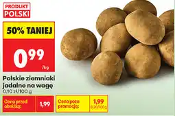 Biedronka Polskie ziemniaki jadalne na wagę oferta