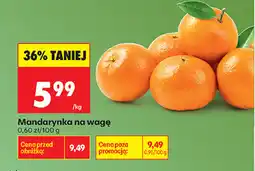 Biedronka Mandarynka na wagę oferta