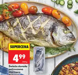 Biedronka Świeża dorada patroszona Marinero oferta