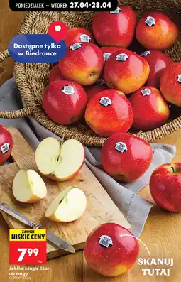 Biedronka Jabłka Magic Star na wagę oferta