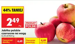 Biedronka Jabłko polskie czerwone na wagę oferta