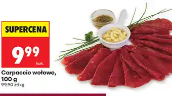 Biedronka Carpaccio wołowe oferta