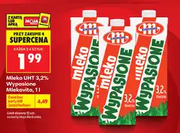 Biedronka Mleko UHT 3,2% Wypasione Mlekovita oferta