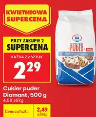 Biedronka Cukier puder Diamant oferta