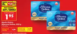 Biedronka Masło Ekstra Mleczna Dolina oferta