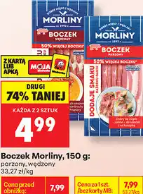 Biedronka Boczek Morliny, 150 g: parzony, wędzony oferta
