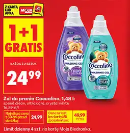 Biedronka Żel do prania Coccolino oferta
