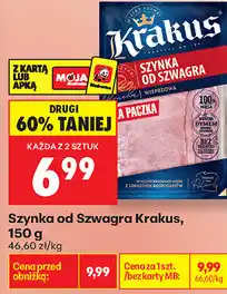 Biedronka Szynka od Szwagra Krakus oferta