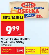 Biedronka Masło Ekstra Osełka Mlekovita oferta