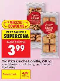 Biedronka Ciastka kruche Bonitki oferta