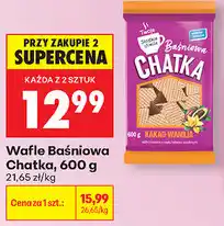 Biedronka Wafle Baśniowa Chatka oferta