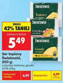 Biedronka Ser topiony Światowid oferta