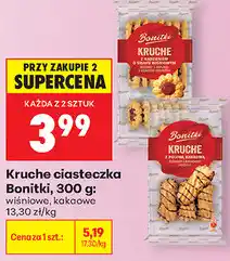 Biedronka Kruche ciasteczka Bonitki oferta