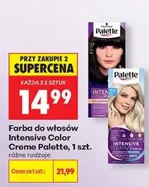 Biedronka Farba do włosów Intensive Color Creme Palette, 1 szt oferta