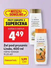 Biedronka Żel pod prysznic Linda oferta