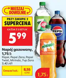 Biedronka Napój gazowany Pepsi, Mirinda, 7up oferta