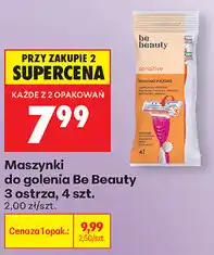 Biedronka Maszynki do golenia Be Beauty oferta