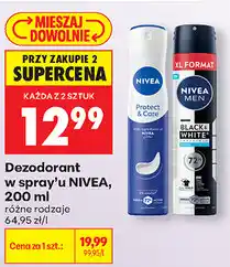 Biedronka Dezodorant w spray'u NIVEA oferta