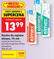 Biedronka Pasta do zębów elmex, 75 ml oferta