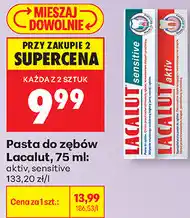 Biedronka Pasta do zębów Lacalut, 75 ml oferta