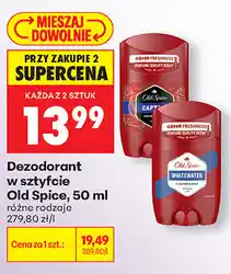 Biedronka Dezodorant w sztyfcie Old Spice oferta