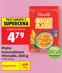 Biedronka Płatki kukurydziane Vitanella oferta