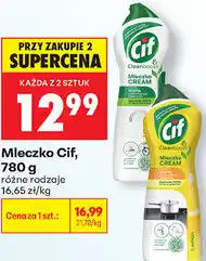 Biedronka Mleczko Cif oferta