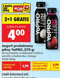 Biedronka Jogurt proteinowy pitny YoPRO, 270 g oferta