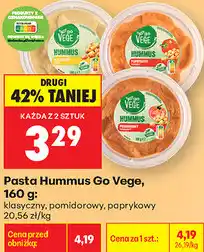 Biedronka Pasta Hummus Go Vege oferta