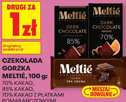 Biedronka Czekolada gorzka Meltié, 100 g oferta