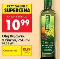 Biedronka Olej Kujawski 3 ziarna oferta