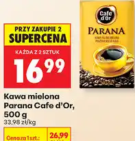Biedronka Kawa mielona Parana Cafe d'Or oferta