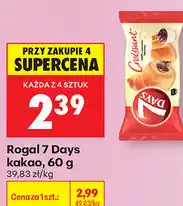 Biedronka Rogal 7 Days kakao oferta