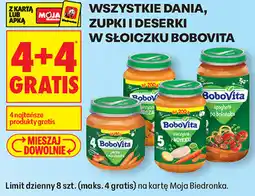 Biedronka WSZYSTKIE DANIA, ZUPKI I DESERKI W SŁOICZKU BOBOVITA oferta