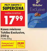 Biedronka Kawa mielona Tchibo Exclusive oferta