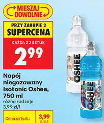 Biedronka Napój niegazowany Isotonic Oshee oferta