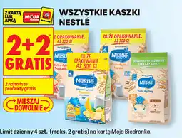 Biedronka WSZYSTKIE KASZKI NESTLÉ oferta