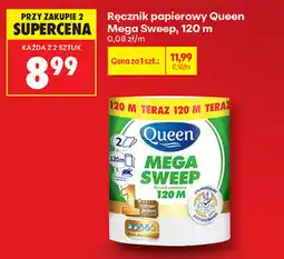 Biedronka Ręcznik papierowy Queen Mega Sweep, 120 m oferta