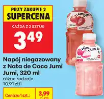 Biedronka Napój niegazowany z Nata de Coco Jumi Jumi oferta