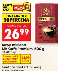 Biedronka Kawa mielona MK Café Premium oferta