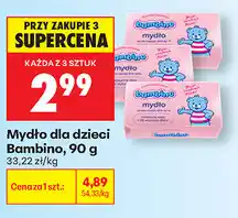 Biedronka Mydło dla dzieci Bambino oferta