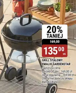 bi1 Gardenstar Grill stalowy Emalio oferta