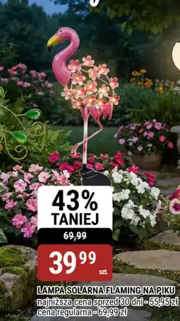 bi1 Lampa solarna Flaming na piku oferta
