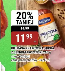 bi1 Kiełbasa Krakowska Sucha Tarczyński oferta