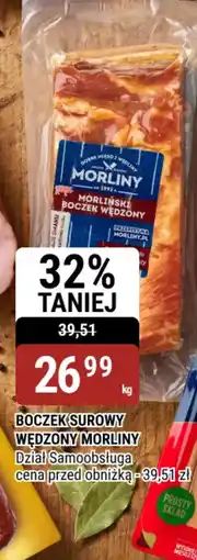 bi1 Boczek surowy wędzony Morliny oferta